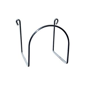 Wall hang support - chrome steel