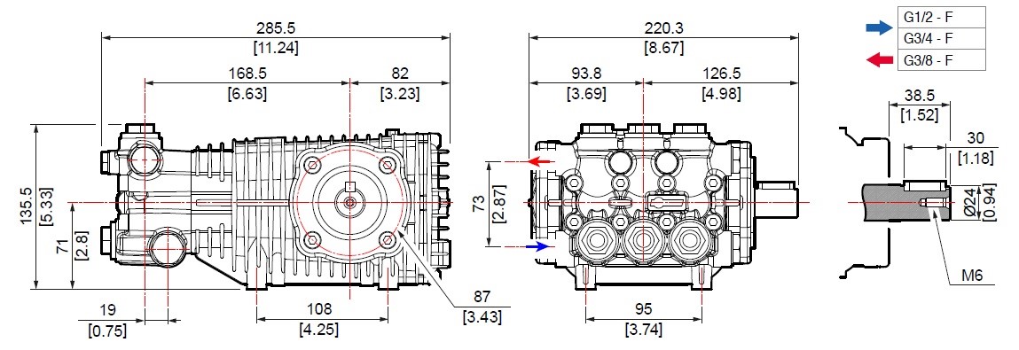 Pump RW 4540 S Comet – Obrázok 2
