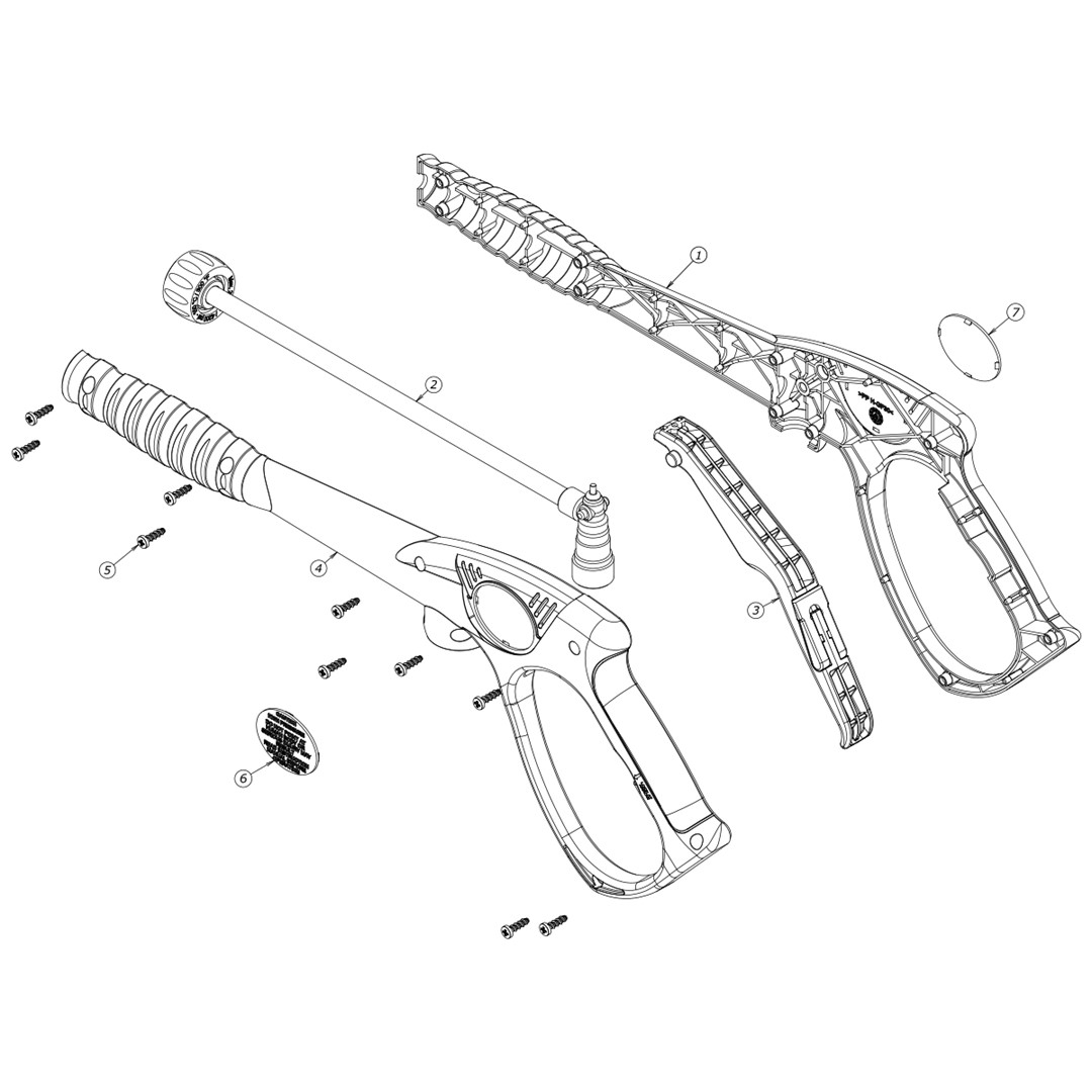 Spray gun MV2008 M22 M - M22 F – Obrázok 2