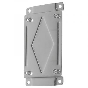 Fixed wall bracket - inox - 20 m