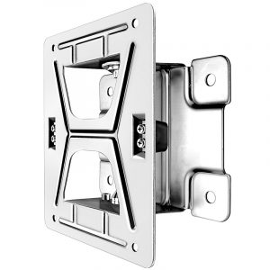 Adjustable wall bracket - inox - 20 m
