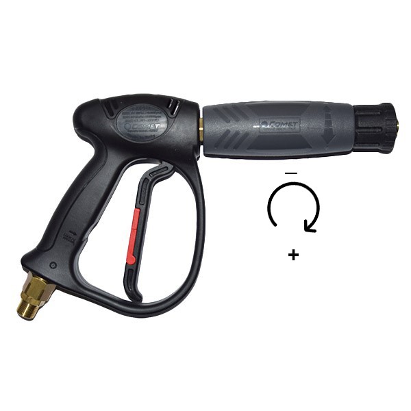 Spray gun GH 281 3/8"M - M22 F with pressure reg.