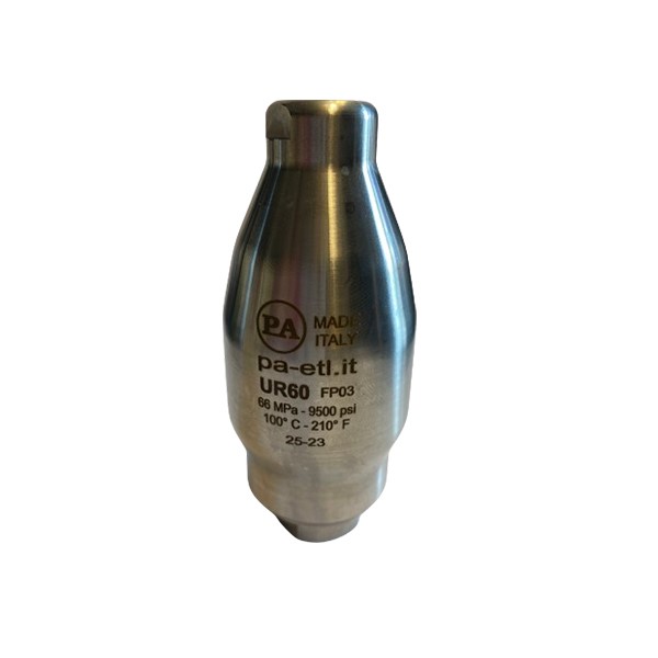 Rotating nozzle UR60 600 bar 1/4"F - 065