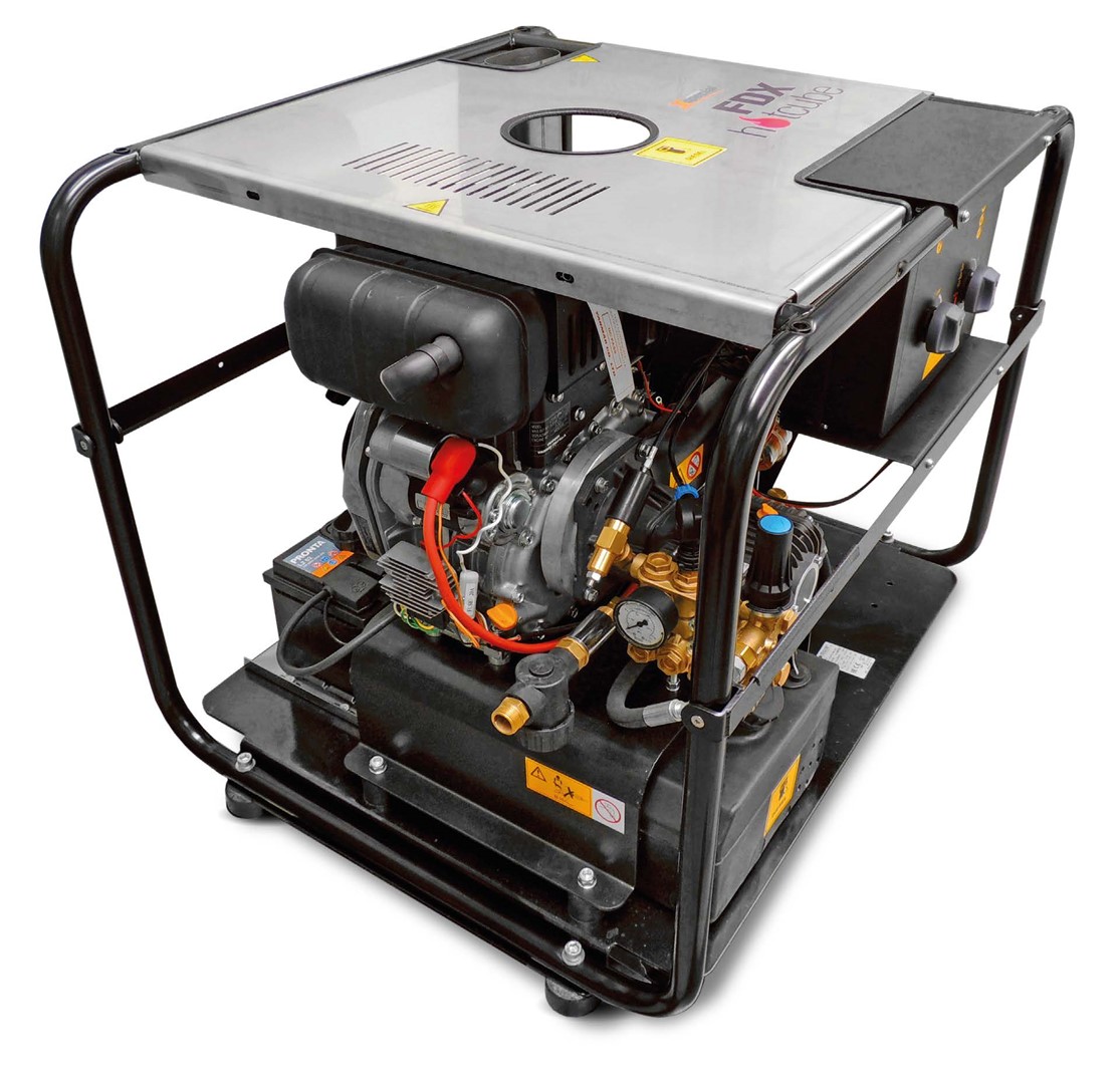 H.P. Cleaner FDX Compact Cube 15/160 Diesel Comet