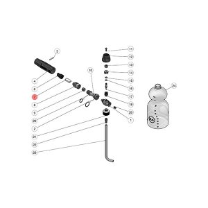 Deflector for foam lance LS3 - pos.7