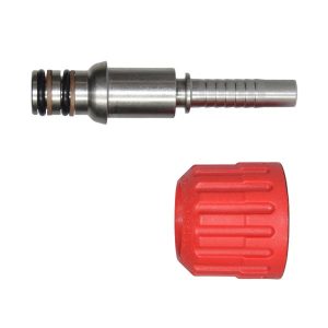 Crimp nipple DN10 M24 F - stainless steel