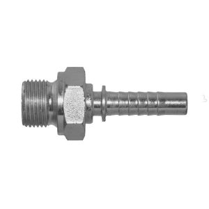 Crimp nipple DN10 - 3/8"M stainless steel