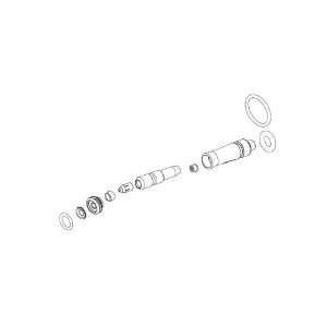 Repair kit for rotary nozzle 255 bar 110