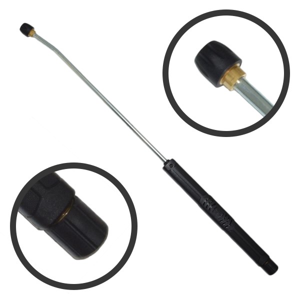 Lance HW 1500 inox - M22 F "K" swivel