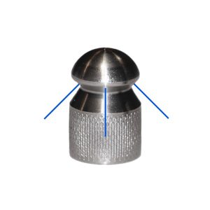 Sewer cleaning nozzle 1/4" F 3 - 085