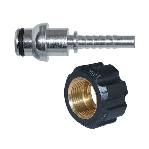 Crimp nipple DN6 M22 F - "K"