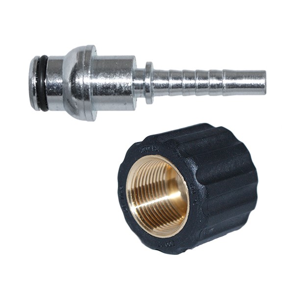 Crimp nipple DN6 M22 F - "K" universal